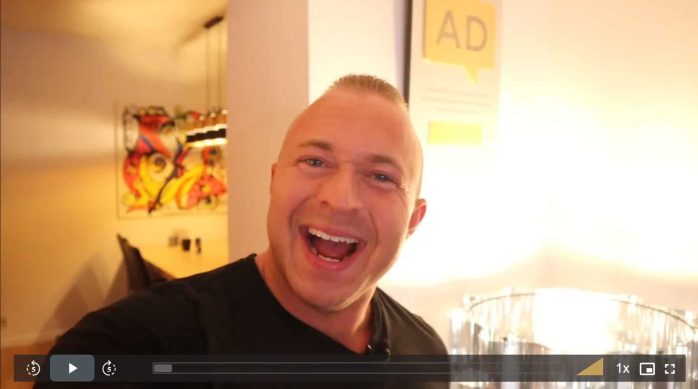 Personal Message From Philip Johansen Video Screenshot Demo Page